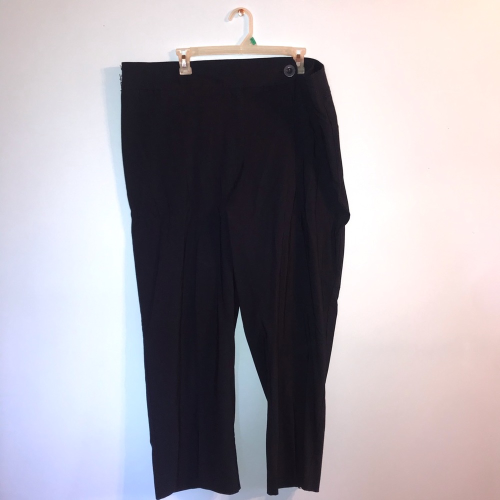 Plus Size Jaclyn Smith Navy Dress Pants